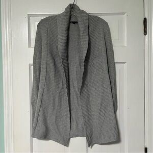 GAP Light Gray Cashmere blend open front Cardigan